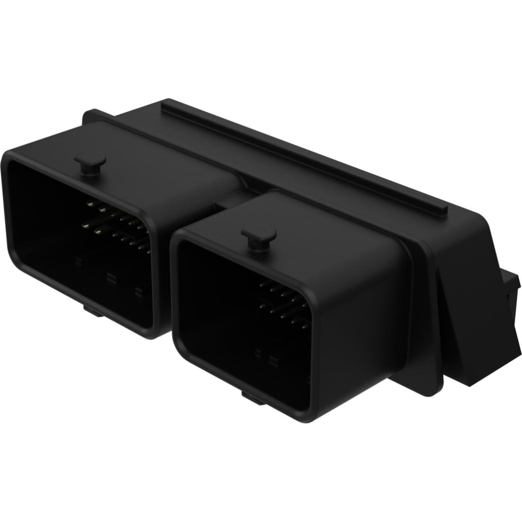 Molex-5022250801 Steckverbinderleisten und Leiterplattenbuchsen Conn Shrouded Header (4 Sides) HDR 80Power POS 2.5mm Solder RA Side Entry Thru-Hole Tray