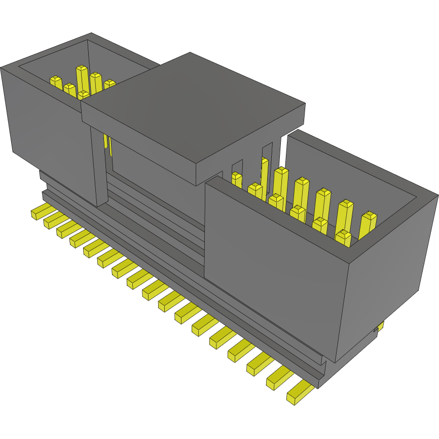 Samtec-AW-17-03-G-D-142-075-ES-P-TR Piastre connettori e prese PCB Conn Board Stacker HDR 34 POS 0.8mm Solder ST SMD T/R
