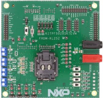 NXP Semiconductors-KITPF502XSKTEVM In-Circuit Programmers, Emulators and Debuggers PF5020/PF5023/PF5024 Rectifier/PMIC Solution USB Interface Programmer