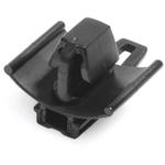HellermannTyton-151-02076 Kabelschellen und -clips Conn. Clip w/Arrowhead, 0.7-3.0mm Panel Thick., 6.5 x 13.0mm Hole Dia., PA66HIRHSUV, Black, 10