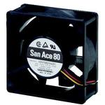 DC Fan Axial Ball Bearing 24V 12V to 26.4V 53.7CFM 45dB 80 X 80 X 32mm Sensor