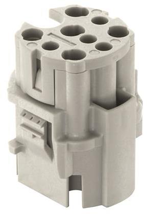 HARTING-09155123001 Steckverbinder, rechteckig Conn Rectangular M 9Signal/1Ground POS Crimp ST Cable Mount