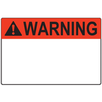 Labels Warning Label Polyester White 50.8x101.6mm