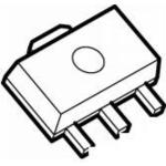 Standard Regulator Neg -6V 0.1A 4-Pin(3+Tab) SOT-89 T/R