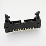 Conn Ejector Header HDR 24 POS 2.54mm Solder ST Thru-Hole