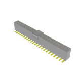 Conn Socket Strip SKT 46 POS 2.54mm Solder ST SMD Tube