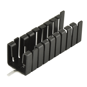 Same Sky (formerly CUI Devices)-HSS-B20-061H Disipador de calor Heat Sink Passive TO-220 Horizontal Thru-Hole Aluminum 5052 18.63°C/W Black Anodized