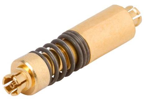 Amphenol-1138-4072 Connector RF SMPS Female to Female Bullet, Spring Loaded OAL 0.490