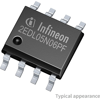 Infineon Technologies AG-2EDL05N06PFXUMA1 Gate driver e Driver di potenza Driver 0.70A 2-OUT High Side/Low Side Half Brdg Non-Inv 8-Pin DSO T/R