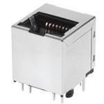 Bel Fuse-P01-1CE0-01 Steckverbinder, Telefon und Telekommunikation Conn RJ-45 RCP 8 POS 1.27mm Solder ST Thru-Hole 14 Terminal 1 Port