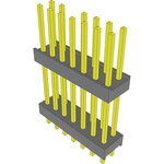 Conn Board Stacker HDR 14 POS 2.54mm Solder ST Top Entry Thru-Hole Bulk