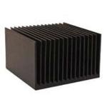 Heat Sink Passive BGA Straight Adhesive Aluminum 38.56°C/W Black Anodized