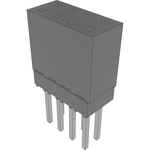 Conn Elevated Socket SKT 8 POS 2.54mm Solder ST Top Entry Thru-Hole Bulk