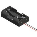 Keystone Electronics-2463 Contacts de batterie, clips et supports Battery Holder 2 Cells AA Size Polypropylene