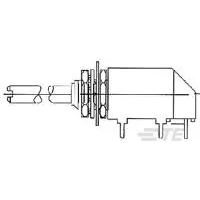 TE Connectivity-DRW1604 DIP-Schalter Switch DIP N.O./N.C. SP16T 16 Wheel 20VAC 20VDC 0.4VA PC Pins 2.54mm Thru-Hole Tube