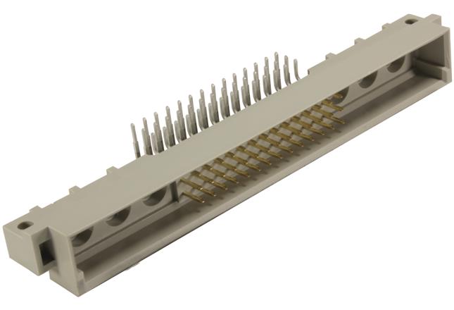 HARTING-09031422901 Steckverbinder, Mutterplatine Conn DIN 41612 M 48 POS 2.54mm Solder RA Thru-Hole