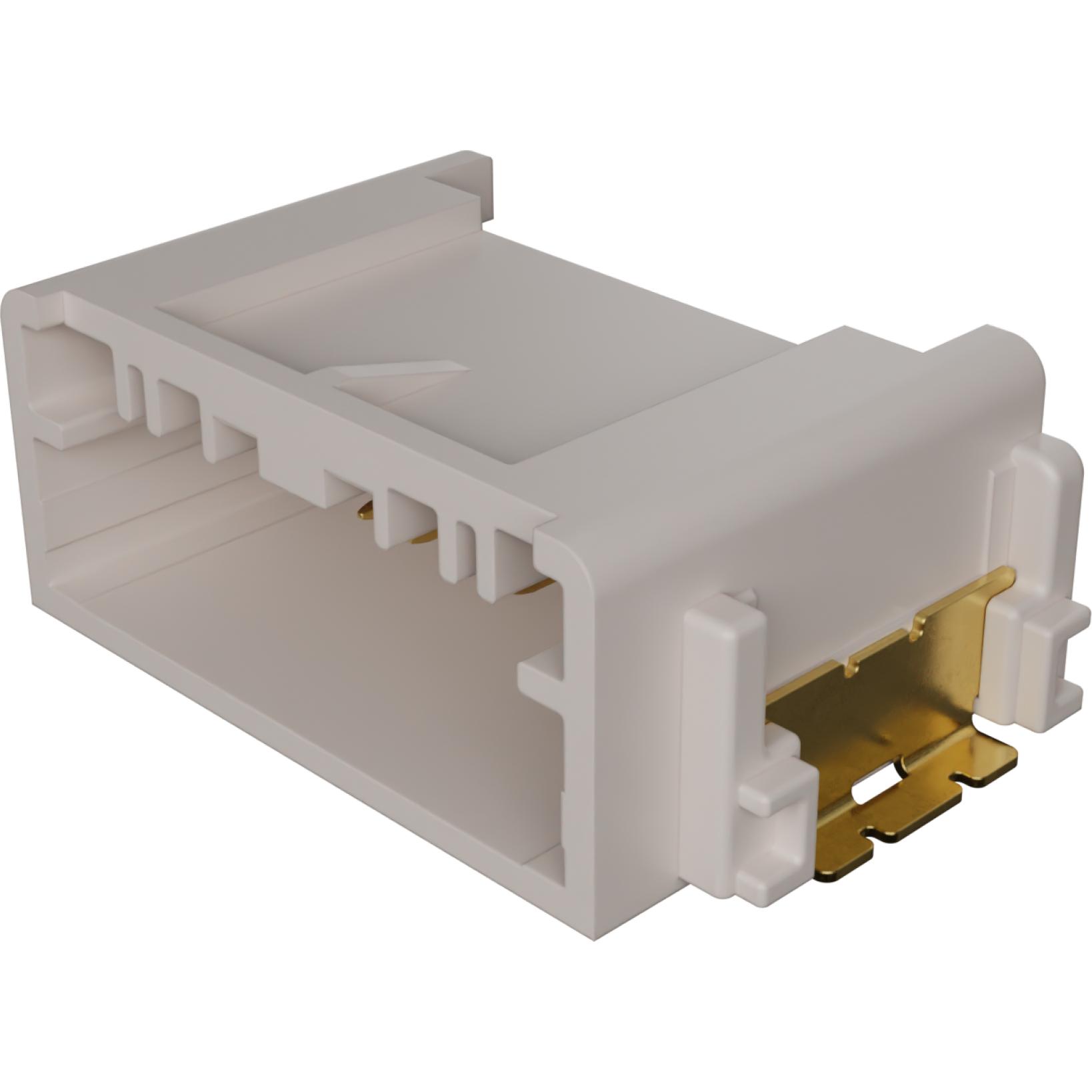 Molex-0349126081 Steckverbinderleisten und Leiterplattenbuchsen Conn Shrouded Header (4 Sides) HDR 8 POS 2mm Solder RA Side Entry SMD T/R