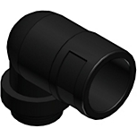 Thomas & Betts-NVWV-P366 Accesorios del cable FTNG 90D PG36 NW36 PA6/BR IP68 BLK