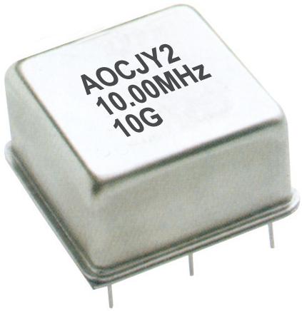 Abracon-AOCJY2-10.000MHZ-F Gesteuerter Oszillator Oscillator VC-OCXO 10MHz ±0.03ppm (Stability) 15pF CMOS 55% 3.3V 5-Pin Thru-Hole Tray