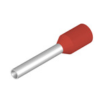 Ferrule Terminal 17AWG Red 16mm Loose