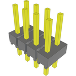 Conn Unshrouded Header HDR 8 POS 2.54mm Solder ST Top Entry Thru-Hole Bulk