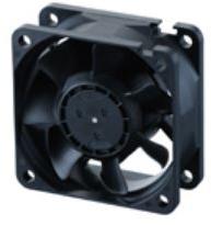 MinebeaMistumi – NMB Technologies-06025SA-12N-AL-00 Blowers and Fans DC Fan Axial Ball Bearing 12V 6V to 13.8V 23.3CFM 33dB 60 X 60 X 25mm