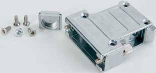 CONEC-165X11639X Schrumpfbalgenadapter Hood 180° 4 Shell Size Metal Zinc Die Cast