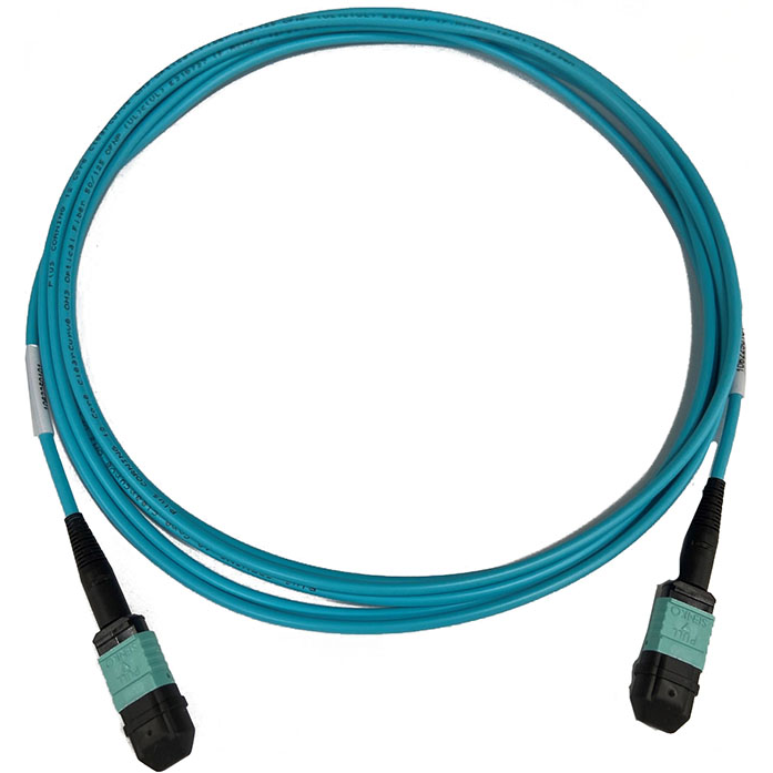 Molex-0885366205 Glasfaserkabel-Baugruppen MPO QSFP-to-MPO QSFP Fiber Optic Jumper Plenum Cable Assembly