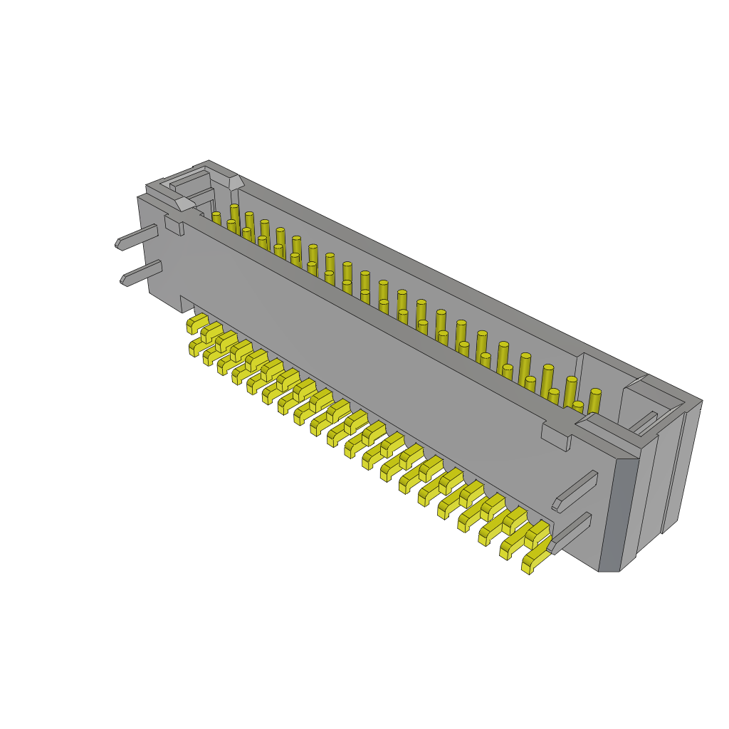 Samtec-TFM-120-02-L-DH-TR Connector Headers and PCB Receptacles Conn Shrouded Header (4 Sides) HDR 40 POS 1.27mm Solder RA Side Entry SMD TIGER EYE™ T/R