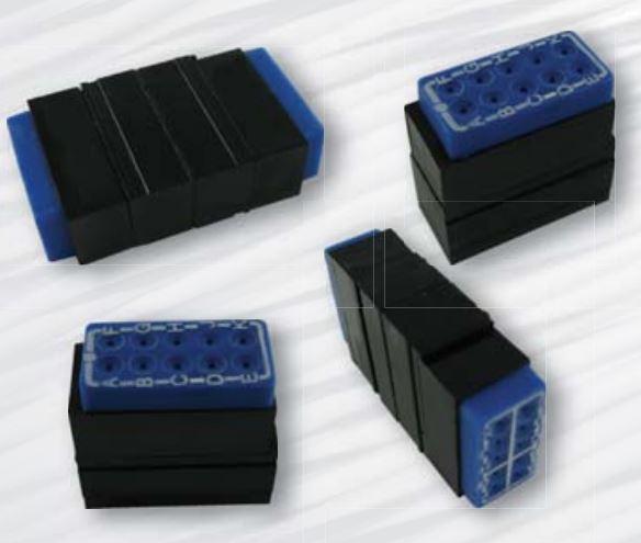 Amphenol-M81714/2-DB1 Altri connettori Conn Terminal Junction System F 10 POS ST