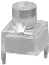 Fischer Elektronik-LL 30 VRFS 050 LED-Lichtleiter LED Light Pipe Round Vertical Clear Rigid