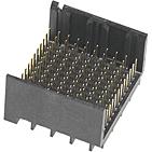 Molex-0761551105 背板连接器 Conn Backplane HDR 120 POS 1.9mm Press Fit ST Thru-Hole Impact™ Tray