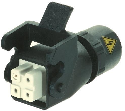 HARTING-09200030745 Schrumpfbalgenadapter Hood 180° 3A Shell Size