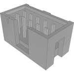 Conn Shrouded Header (4 Sides) HDR 10 POS 2.54mm Solder ST Top Entry Thru-Hole Bulk