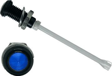 Bivar-RHD-2140-F9PZB67PR LED-Lichtleiter LED Light Pipe Round Vertical Fresnel Blue Rigid Bag