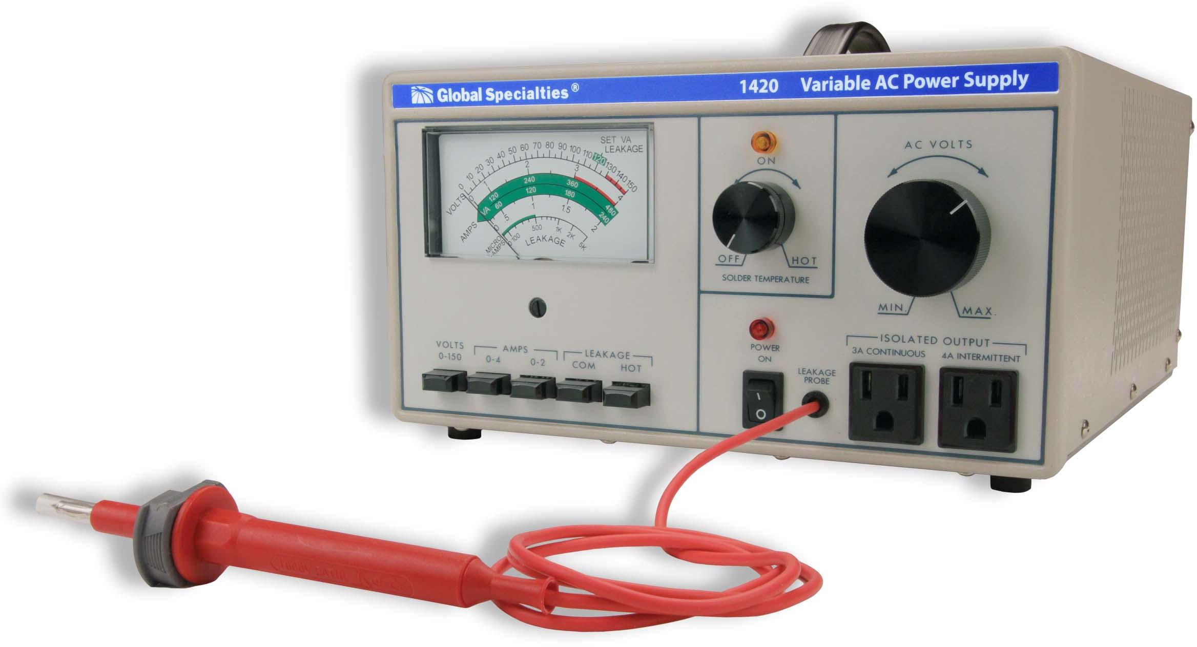 Global Specialties-1420 Werkstattnetzteile Bench Power Supply 0V to 150V Single-OUT 3A