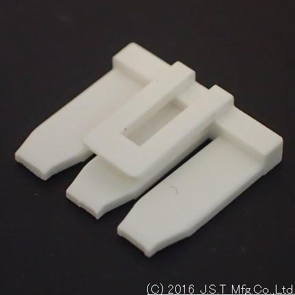 JST Manufacturing-YLS-03V Steckverbinderzubehör Connector Accessories Retainer 3 POS 300VAC 9A Polyamide Ivory Bag