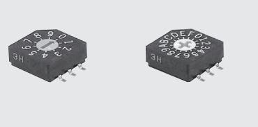 NIDEC Copal Electronics-SD-2010B DIP-Schalter Switch DIP N.O./N.C. SP10T 10 Flush Screwdriver 0.1A 5VDC Gull Wing 2.54mm SMD Bag