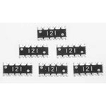 Stackpole Electronics-RACF164DZT0R00 Widerstandsnetzwerke und -Anordnungen Res Thick Film Array 0 Ohm ISOL Molded 8-Pin 1206(4 X 0603) Concave SMD Automotive T/R