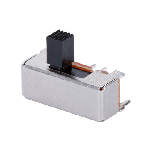 Switch Slide ON ON ON DP3T Raised Slide 0.3A 50VDC 10000Cycles PC Pins Thru-Hole