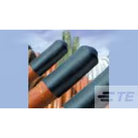 TE Connectivity-5260020006 Accesorios del cable Cable Accessories End Cap Red Piece