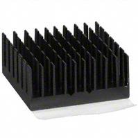 Advanced Thermal Solutions-ATS-55325K-C1-R0 Kühlkörper Heat Sink Passive BGA Cross-Cut Adhesive Aluminum 6.5°C/W Black Anodized