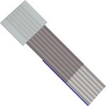 Cable Assembly 0.152m 0.5mm 6 to 6 POS Premo Flex FFC Jumper to Premo Flex FFC Jumper M-M Bag