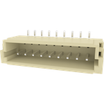 Minitek 1.0mm Vertical SMT Header, 9 Positions, Tin Plating, Natural Color