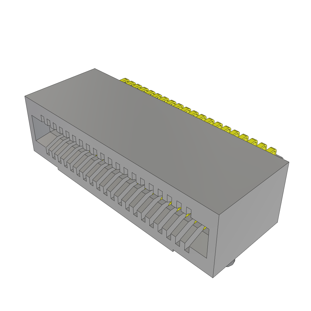 Samtec-MEC1-120-02-F-D-RA1-NP-SL Connector Card Edge Conn Card Edge SKT 40 POS 1mm Solder RA SMD Tube