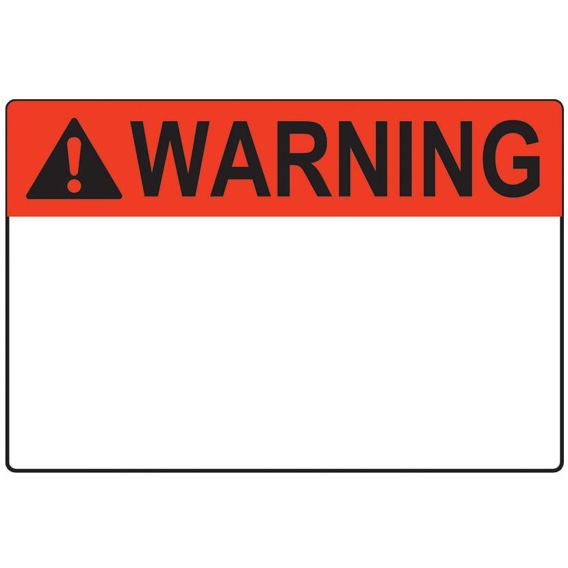 Panduit-C200X400A51 标签 Labels Warning Label Polyester White 50.8x101.6mm