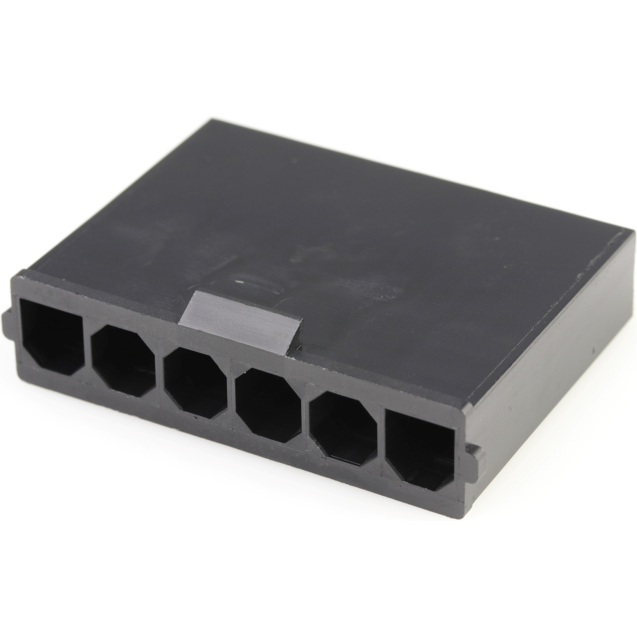 Molex-1726732006 Einzeladersteckverbinder, Gehäuse Conn Housing M 6Power POS 7.5mm Crimp ST Cable Mount Black Super Sabre™ Carton