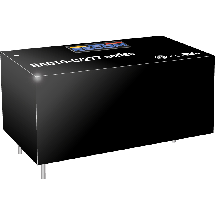 RECOM Power-RAC10-15DC/277 Suministro de energía de AC a CC AC/DC Power Supply Single-OUT -15V/15V -0.34A/0.34A 10W 5-Pin Tube