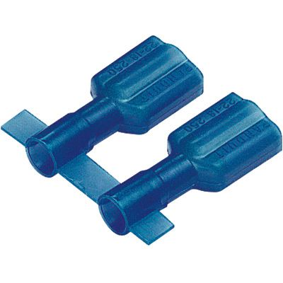 Panduit-DNF14-188FIB-3K Steckverbinderanschlüsse Quick Disconnect Terminal 14-16AWG Brass Blue F 19.8mm Tin T/R