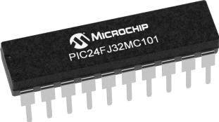 Microchip Technology-PIC24FJ32MC101-H/P Microcontrollers - MCUs 16-Bit Microcontrollers